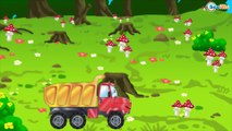 Trucks Cartoon for kids - The Truck Story with Toadstools! Cartoons for children - Episode 2