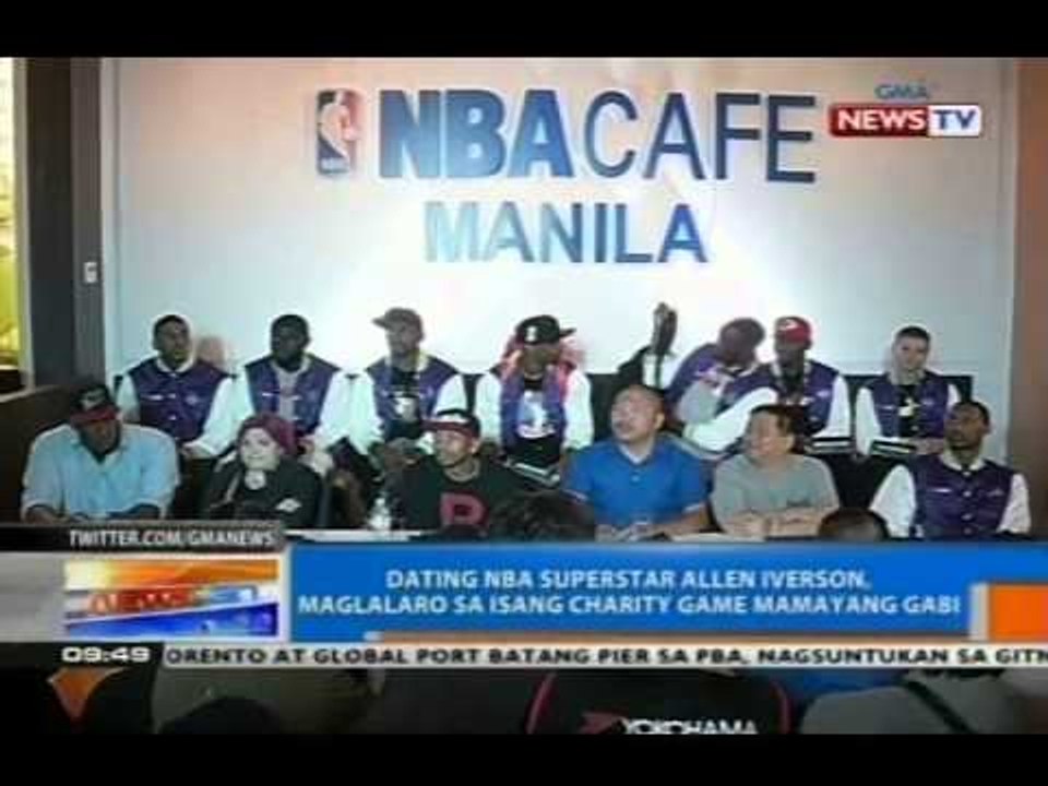 NTG: Ex-NBA superstar Allen Iverson, maglalaro sa isang charity game mamayang gabi
