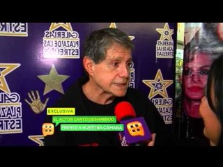 Héctor Bonilla nos canta en exclusiva