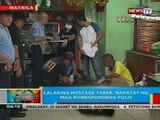 BP: Lalaking hostage taker sa Maynila, napatay ng mga rumespondeng pulis