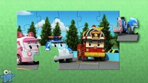 Мультик для самых маленьких - Пазлы для детей Робокар Поли - Car Puzzle Robocar Poli