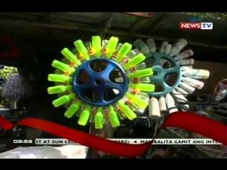 NTG: Binebentang makukulay na parol sa Pangasinan, hango sa recycled bottles