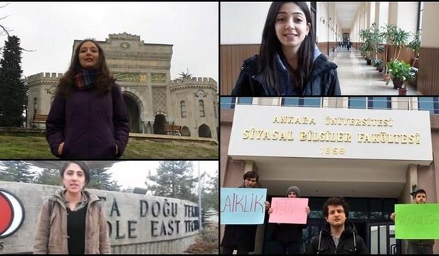 AKP'lilerin 'Referanduma evet' kampanyasına üniversitelilerden yanıt