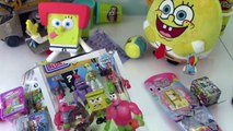 Giant Spongebob Play Doh Surprise Egg Sponge Out of Water Invincibubble Blind Bags Mega Blocks