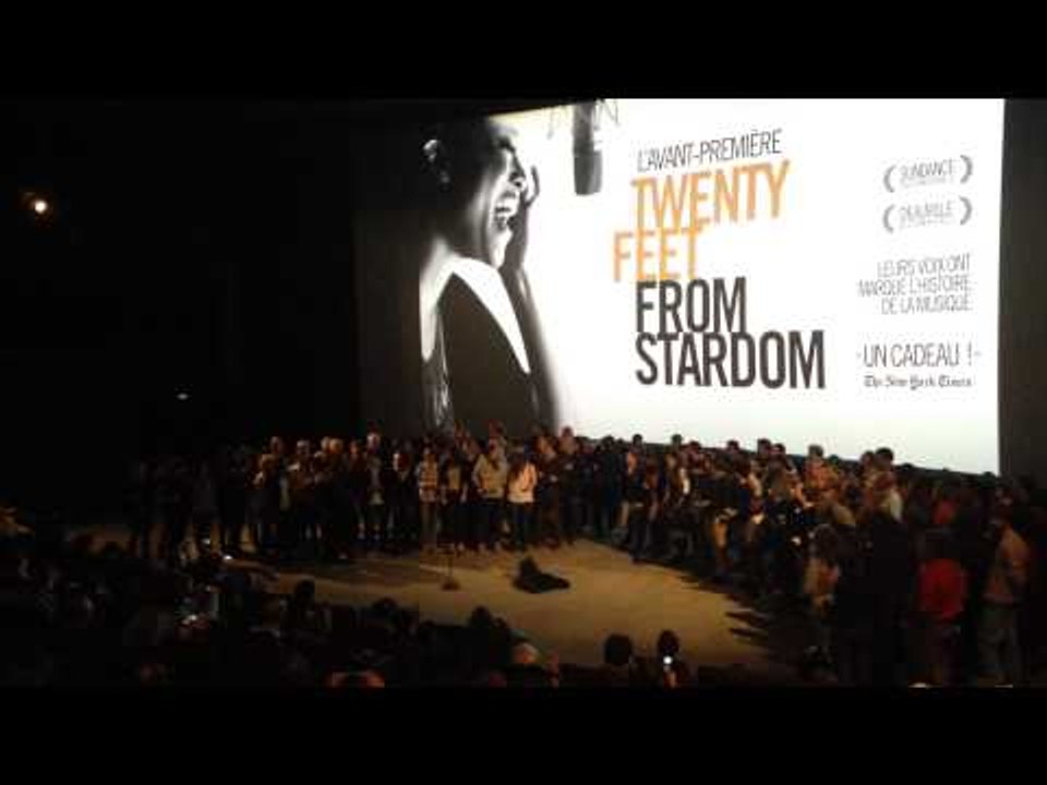 Avant-Première de Twenty Feet From Stardom : Lisa Fischer fait chanter la salle !
