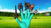 Dinosaurs Finger Family Rhymes | Cartoon Dinosaurs For Children Finger Family