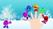 Funny Pacman Finger Family Nursery Rhymes Compilation | Colours Pacman Finger Family Children Rhymes