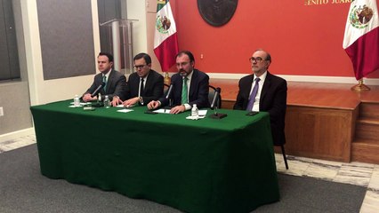 Pagar por el muro “no es negociable” afirma canciller mexicano