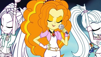 My Little Pony Equestria Girls Coloring Book: The Dazzlings - APPS for KIDS