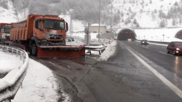 Bolu Dağı'nda Yoğun Kar Yağışı - Bolu