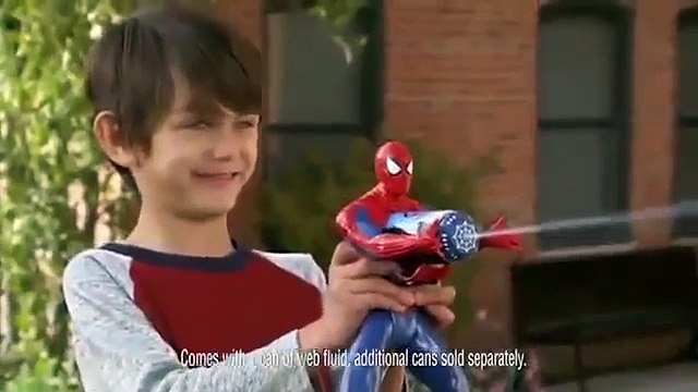 The Amazing Spider-Man 2 Web-Slinging Spider-Man Hasbro TV Toys Full HD Ad