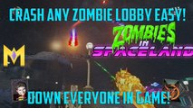 Zombies In Spaceland Glitches - *NEW* Crash ANY Lobby & Down Everyone! - EASY Trolling Glitch