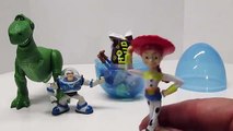 TOY STORY Mr. Potato Head Play-Doh Surprise Egg with Rex and Toy Story Surprise Toys