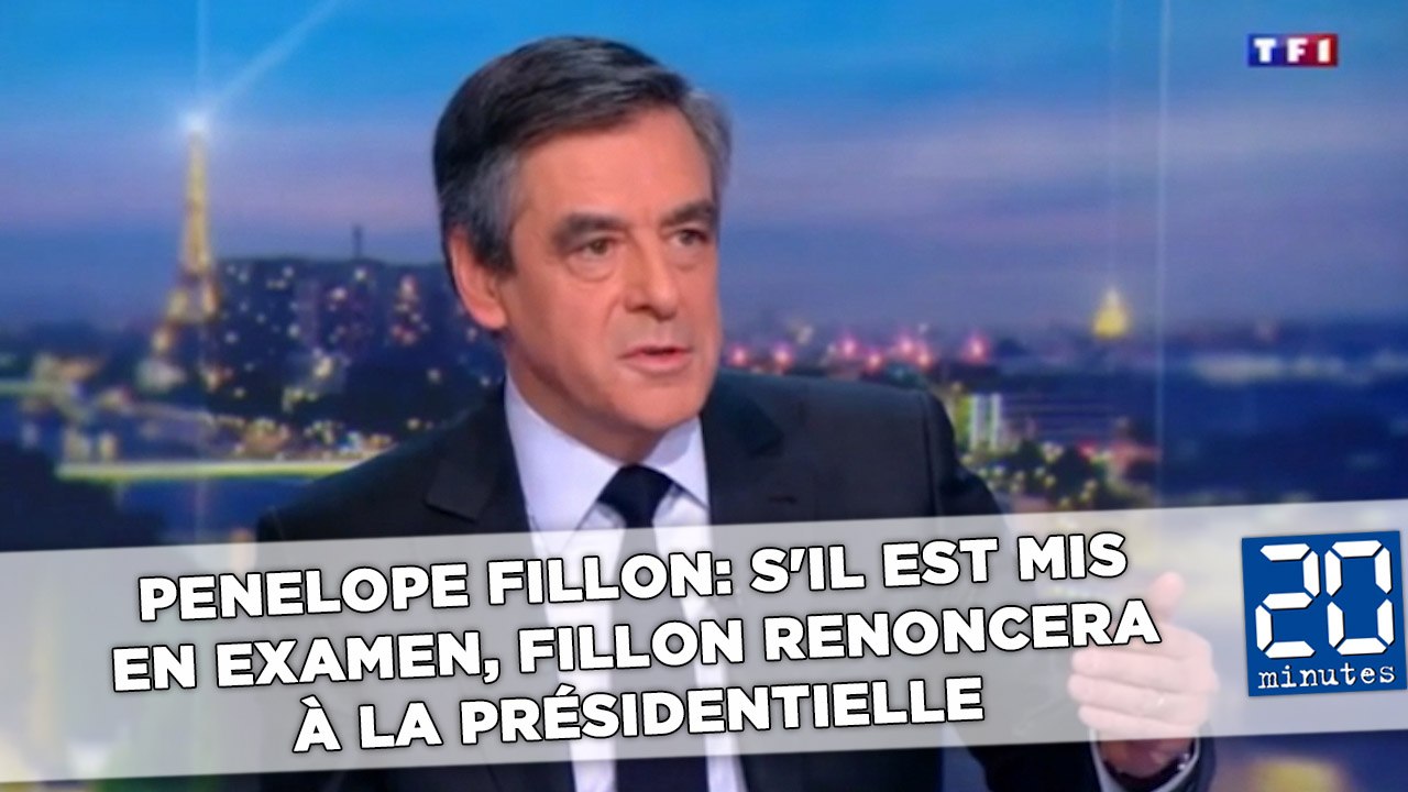 Penelope Fillon: S'il est mis en examen, Fillon renoncera à la présidentielle