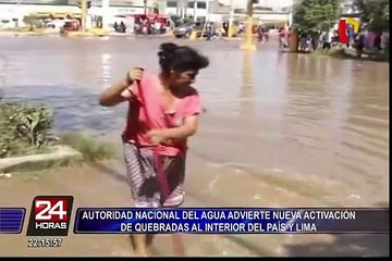 Advierten nueva activación de quebradas al interior del país y Lima