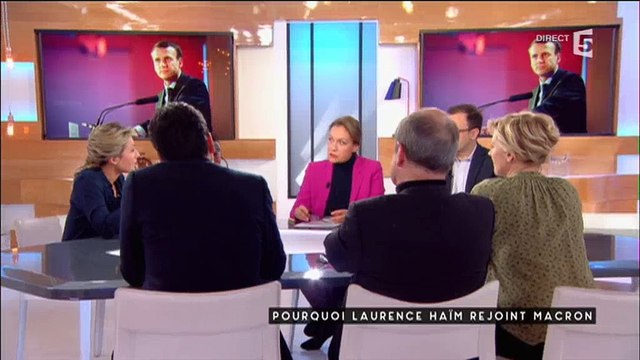 Que pense Laurence Haïm de la récente déclaration de Delphine Ernotte ? Elle répond dans C à vous - Regardez