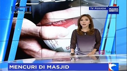 Duh! Wanita Ini Nekat Curi Tas Jamaah di Masjid