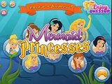 ♛Princesses Disney Mermaid - Princess Rapunzel Becomes A Real Mermaid/Принцессы Диснея: Русалки