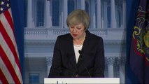 Theresa May's speech to Republicans in Philadelphia