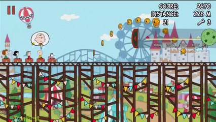 Snoopy Coaster - Snoopy Christmas Games For Kids