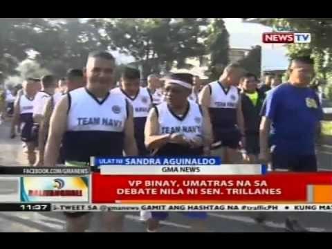 BT: VP Binay, umatras na sa debate nila ni Sen. Trillanes