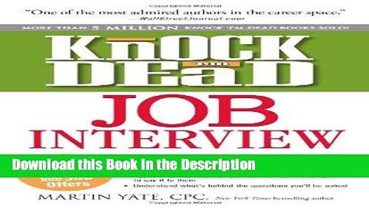 knock em dead pdf free download