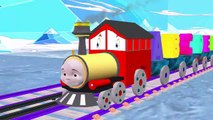 ABCD Alphabet Train song | 3D Animation Alphabet | ABC Train Songs for Pre School Babies