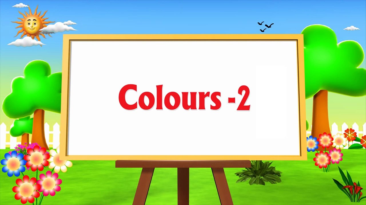 Learn Colors Song for children 3D Animation English Colors Song