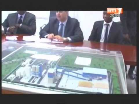 Coopération Côte d'Ivoire Maroc/ une construction d'industrie Marocaine en Cote d'Ivoire