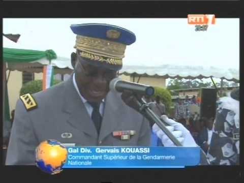 Sécurité : Fin de formation des élèves sous-officiers de l'école de gendarmerie de Torogué