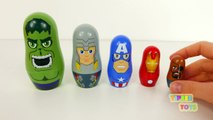 The Avengers Stacking Cups Surprise Toys Minecraft and Marvel Nesting Dolls