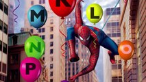 Spiderman TOYS Videos ABC Song Alphabet Song ABC Nursery Rhymes ABC Song for Children