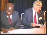 Séance de travail entre le 1er Ministre Duncan  et Ministre britanique en charge de L'Afrique