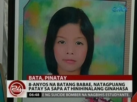24 Oras: 8-anyos na batang babae, natagpuang patay sa sapa at hinihinalang ginahasa sa Biñan, Laguna
