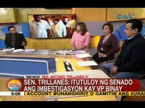 UB: Panayam kay Sen. Trillanes kaugnay sa pag-atras ni VP Binay sa debate
