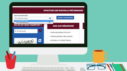 Download Video: Pré-demande de carte d'identité en ligne