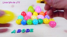 Surprise eggs ABC ● Learning Alphabets made fun with Surprise Eggs