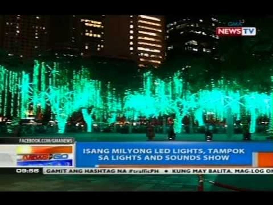 NTG: 1M LED lights, tampok sa lights and sounds show sa Ayala Triangle