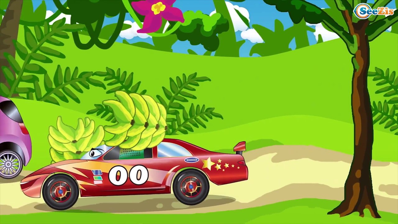 The Orange Racing Car Adventures - Race in the City. Cars Cartoons for kids Part 2