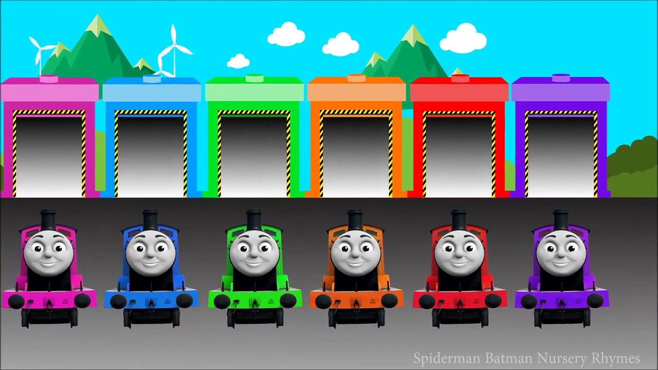 James Thomas and Friends Colors For Children To Learn Thomas and Friends Learning Colours for Kids