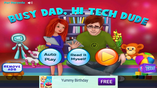 Tech Dad Family Storybook - Android gameplay TabTale Movie apps free kids best top TV film