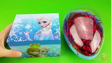 Disney Frozen Jewellery Box! Filled with Surprise Eggs and Toys!