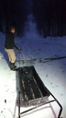 Il n'avait pas prévu de faire une descente si tôt ce matin