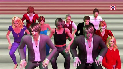 Colors Gorilla Vs Dinosaur Finger Family Song | Animal Cartoons Finger Family Rhymes for Kids