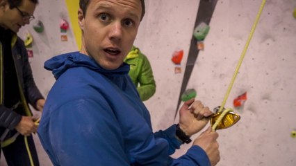 Testing The Petzl GriGri+ At Chris Sharma's Gym - Vlog 33