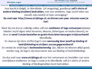 Zelf kleding bedrukken Merelbeke