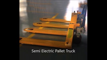 1.5 Ton Semi Electric Pallet Truck Replacement For Hand Pallet Truck