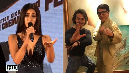 Disha Patani Compares Tiger with legendary star  Jackie Chan