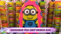 GIANT MINIONS Play Doh Surprise Egg MINION DAVE - Surprise Egg and Toy Collector SETC