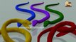 Colors Snakes Vs Rainbow Colors Crocodile Kids Songs | Nursery Children 3d Animation Cartoon Rhymes